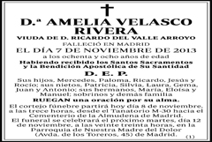 Amelia Velasco Rivera